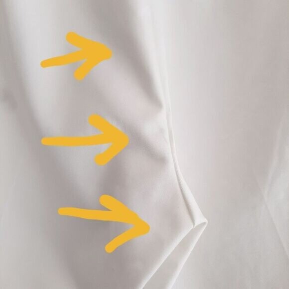 CARROLL REED | Capri Crop Pants White & Black Embroidery Sz 20W Flawed - Picture 13 of 14